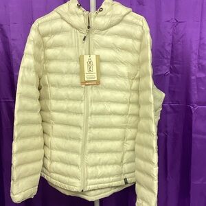 ZeroXposur Women's Vanilla Hooded Puffer Jacket